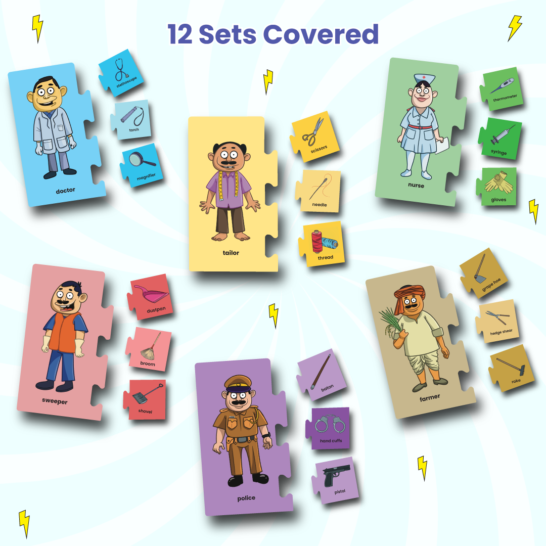 Find & Match : Professionals Puzzle ( Ages 3+)