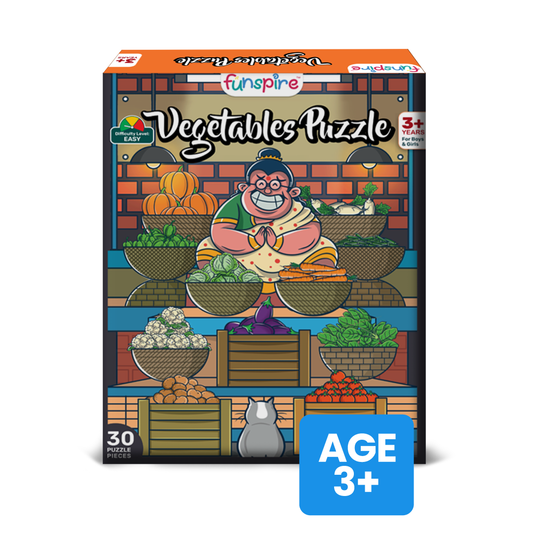 Vegetables Puzzle - 30 Pieces ( Ages 3+)