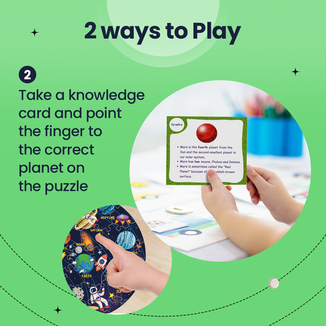 2 ways to play solar system puzzle part 2