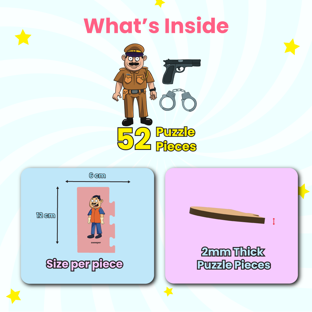 Find & Match : Professionals Puzzle ( Ages 3+)