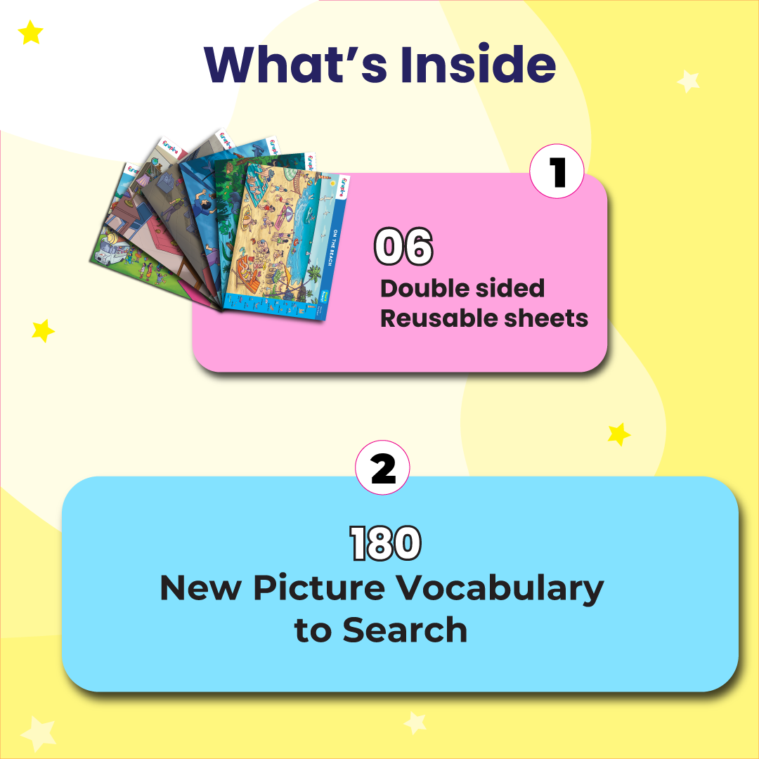 Find it Frenzy - Engaging Educational Reusable Sheets for (Ages 3+)