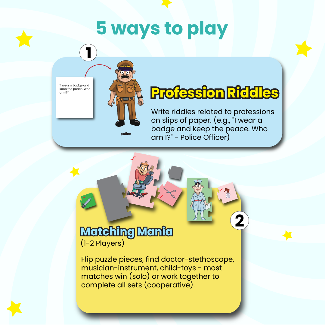 Find & Match : Professionals Puzzle ( Ages 3+)