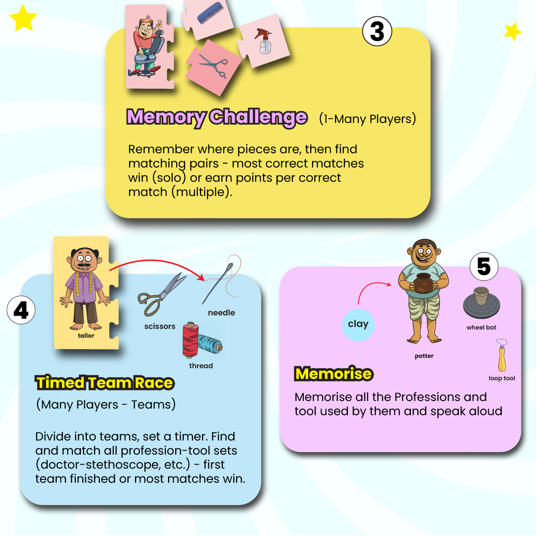 Find & Match : Professionals Puzzle ( Ages 3+)