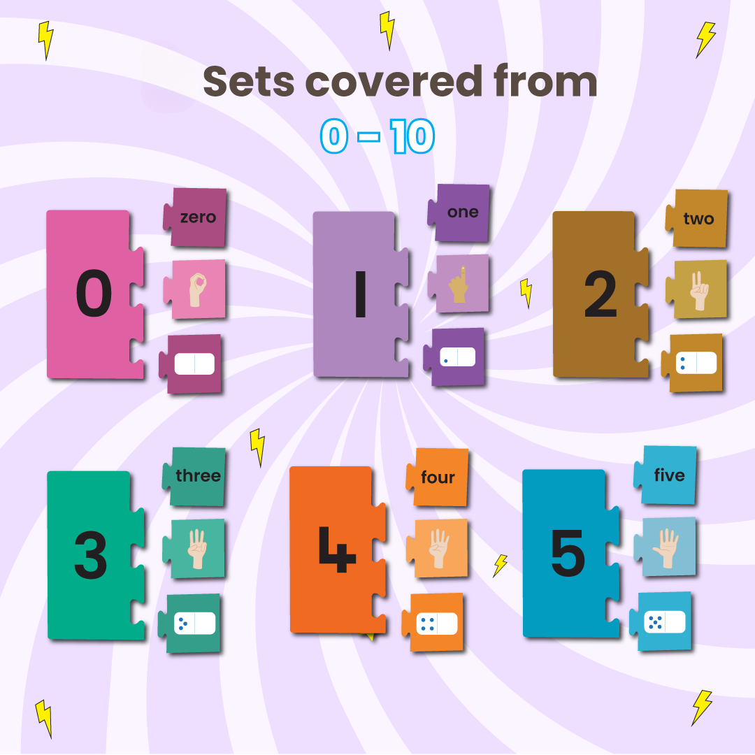 Find & Match : Numbers & Counting Puzzle ( Ages 3+)