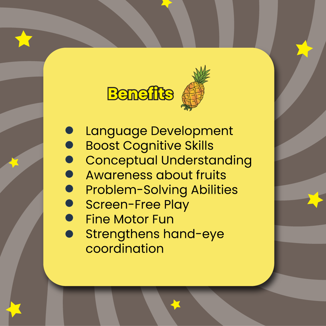 Fruits Puzzle - 30 Pieces ( Ages 3+)