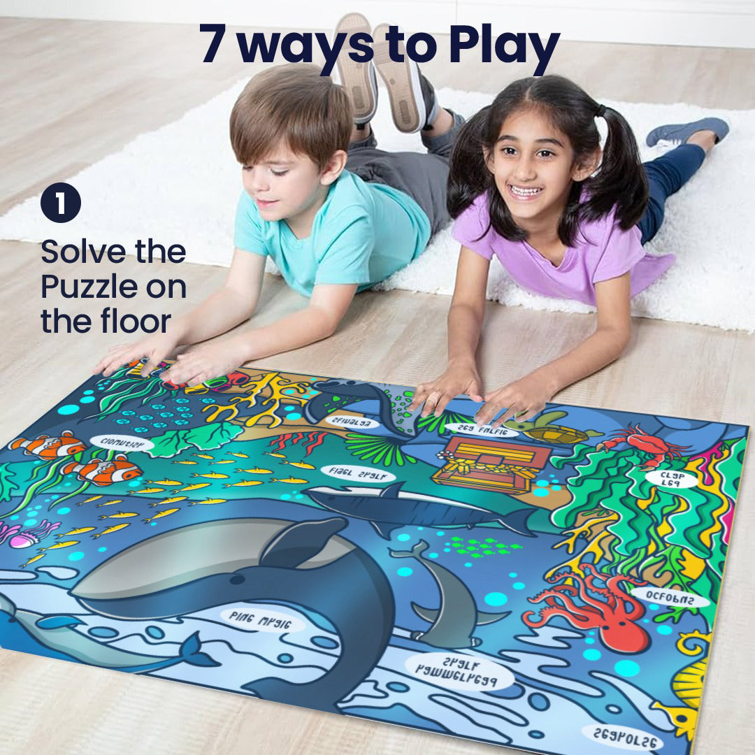 7 ways to play see animal puzzle  introduction