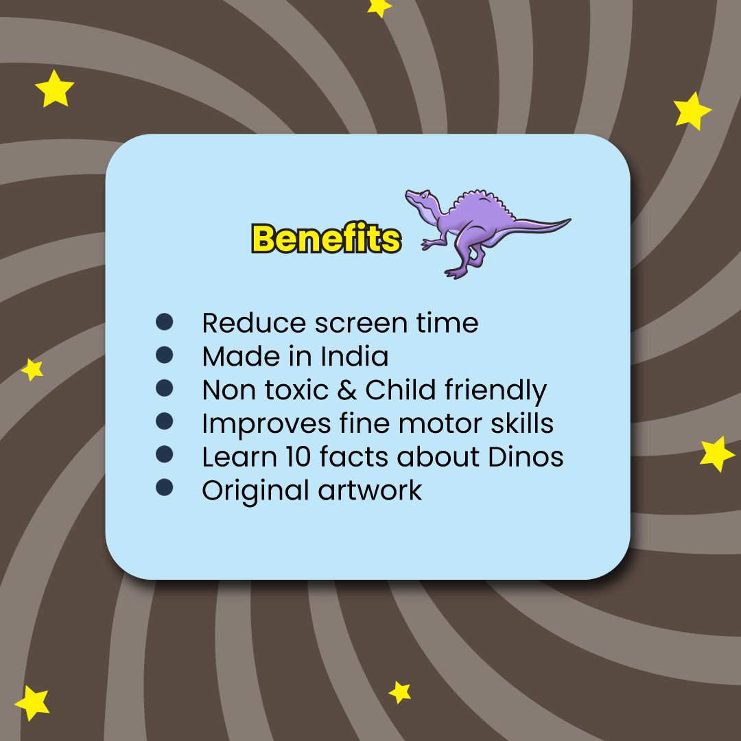 Dino Jigsaw Puzzle (Ages 3+) 38 Pieces