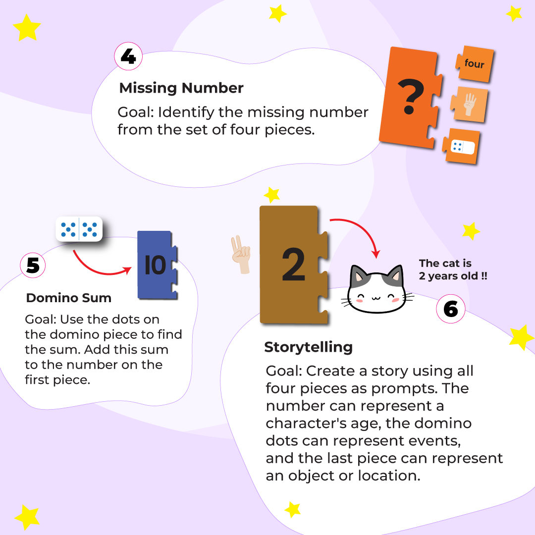 Find & Match : Numbers & Counting Puzzle ( Ages 3+)