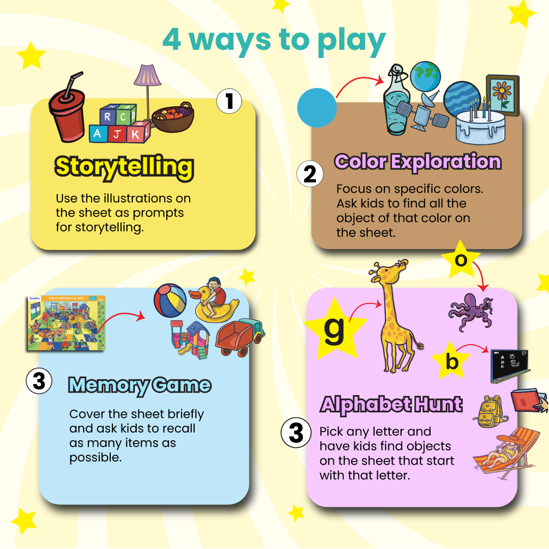 Find it Frenzy - Engaging Educational Reusable Sheets for (Ages 3+)