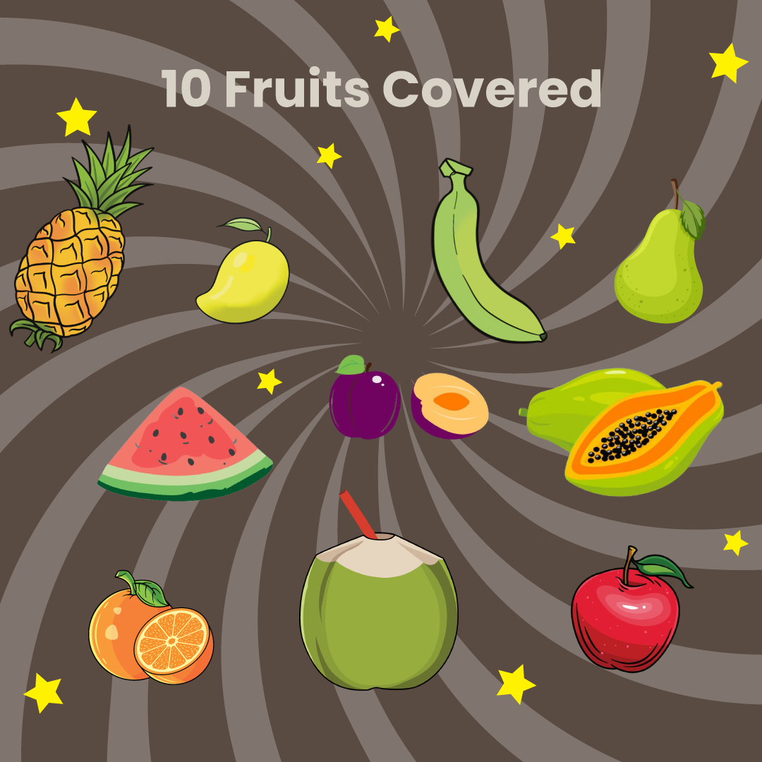 Fruits Puzzle - 30 Pieces ( Ages 3+)