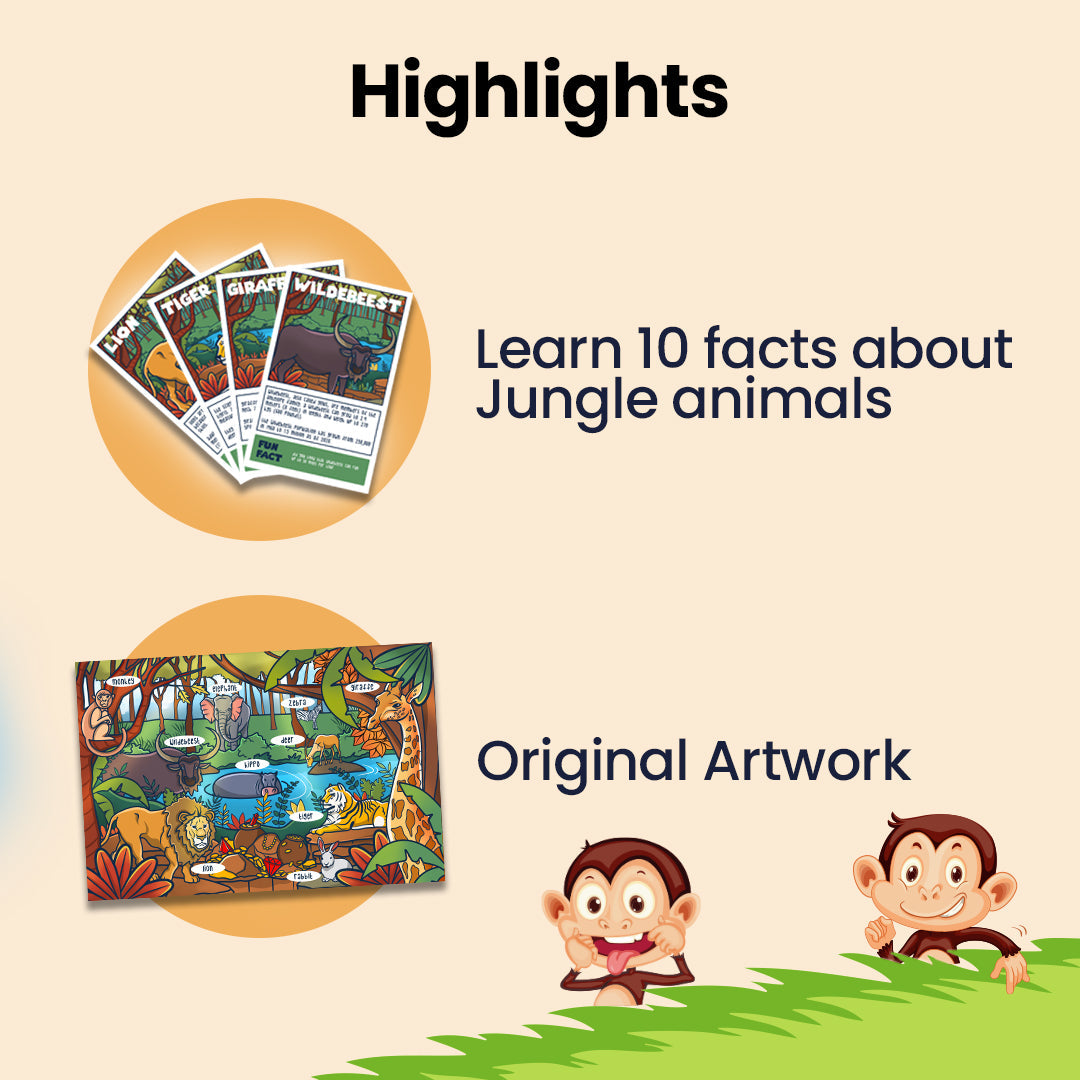 Highlights of jungle mystery puzzle