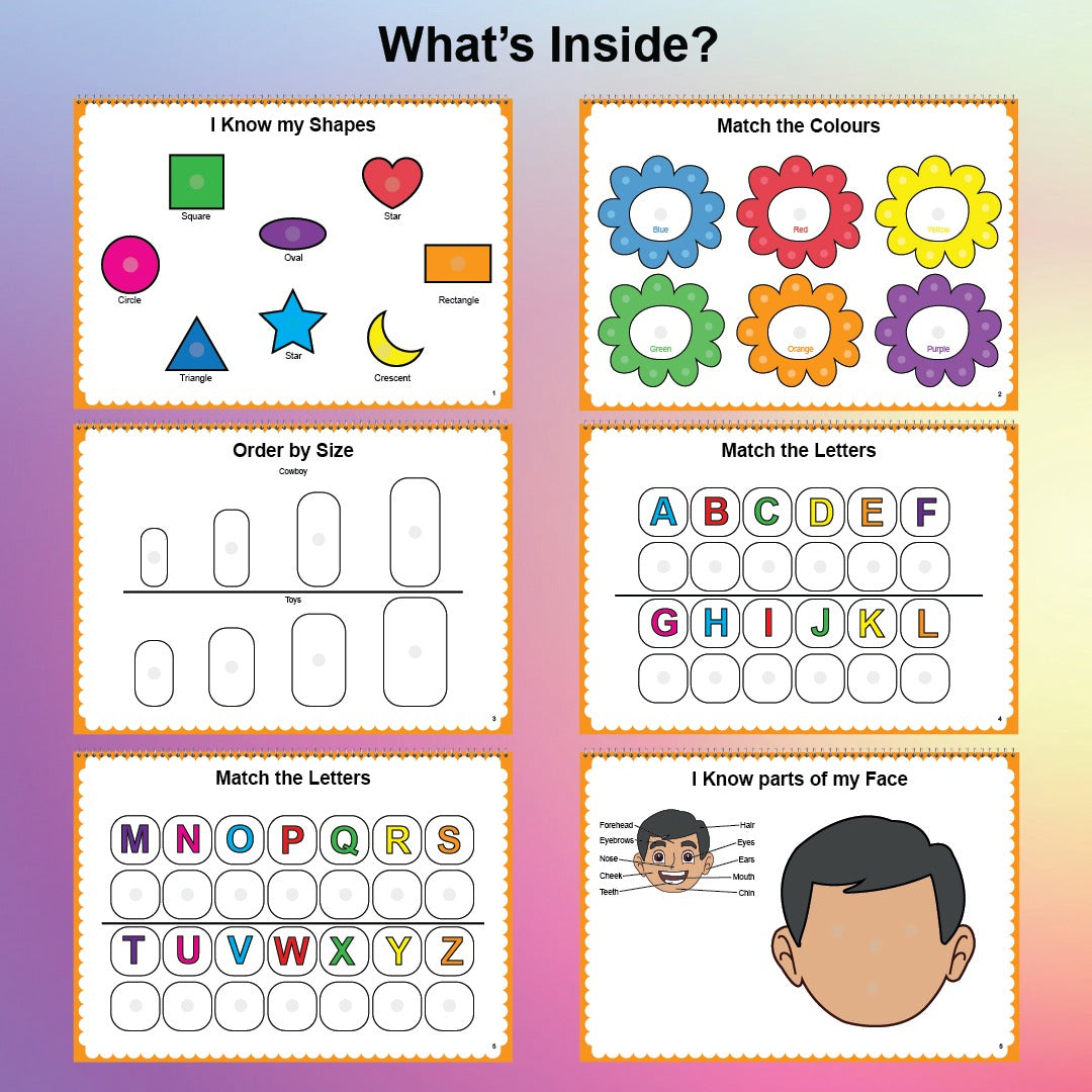 Toddler Busy Binder for Age 2+