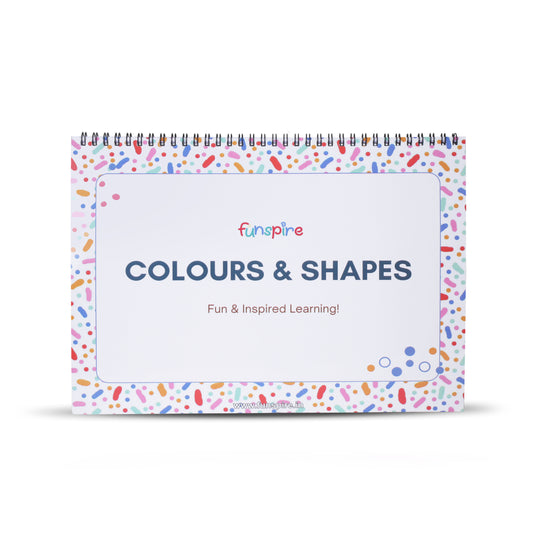 Colours & Shapes Activity Binder for Age 2+