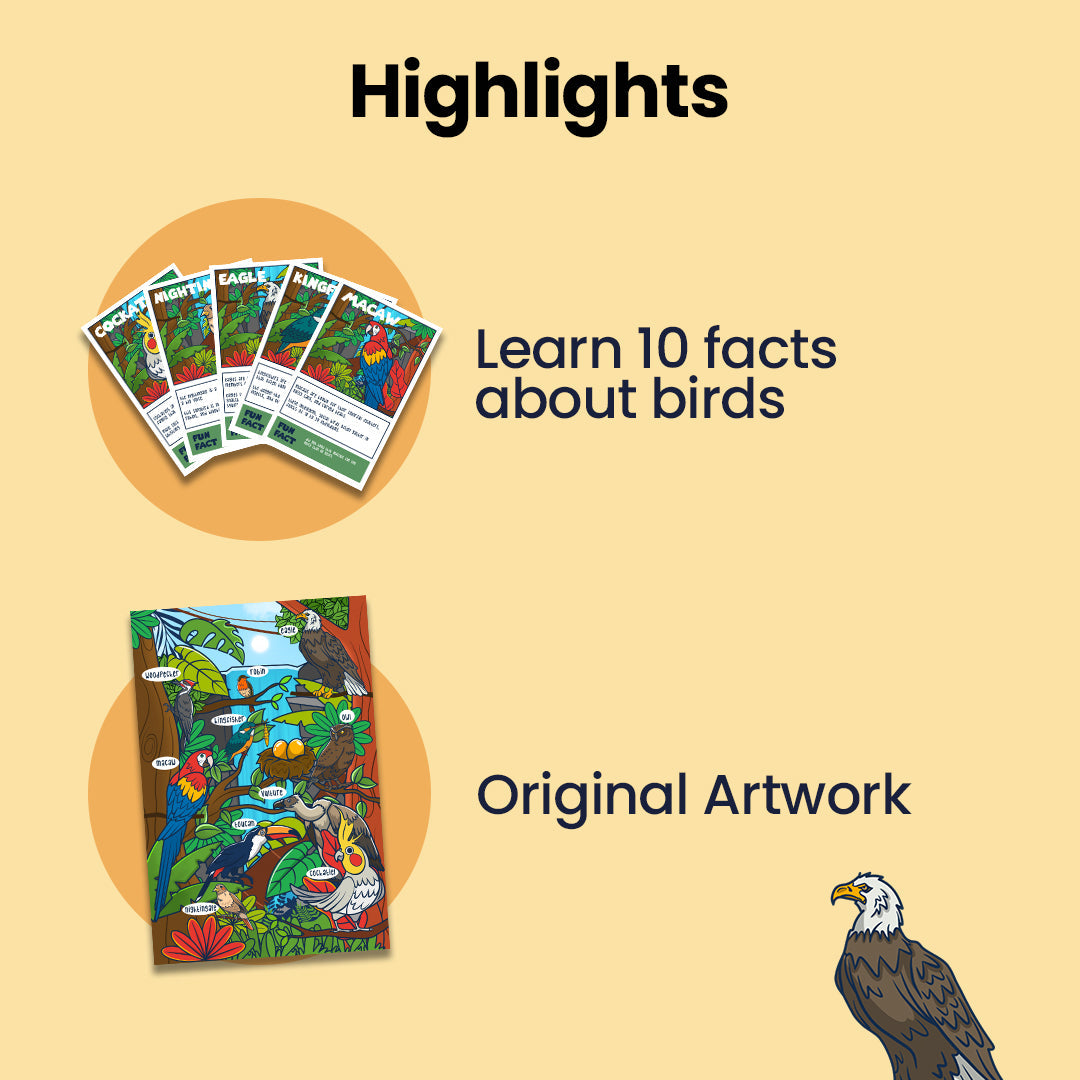 Highlights of bird mystery puzzle