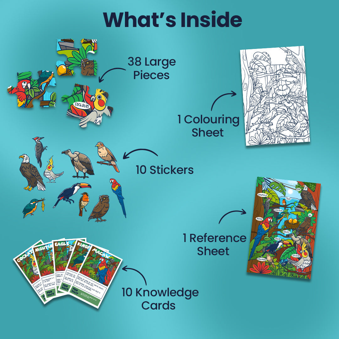 What's inside bird mystery puzzle