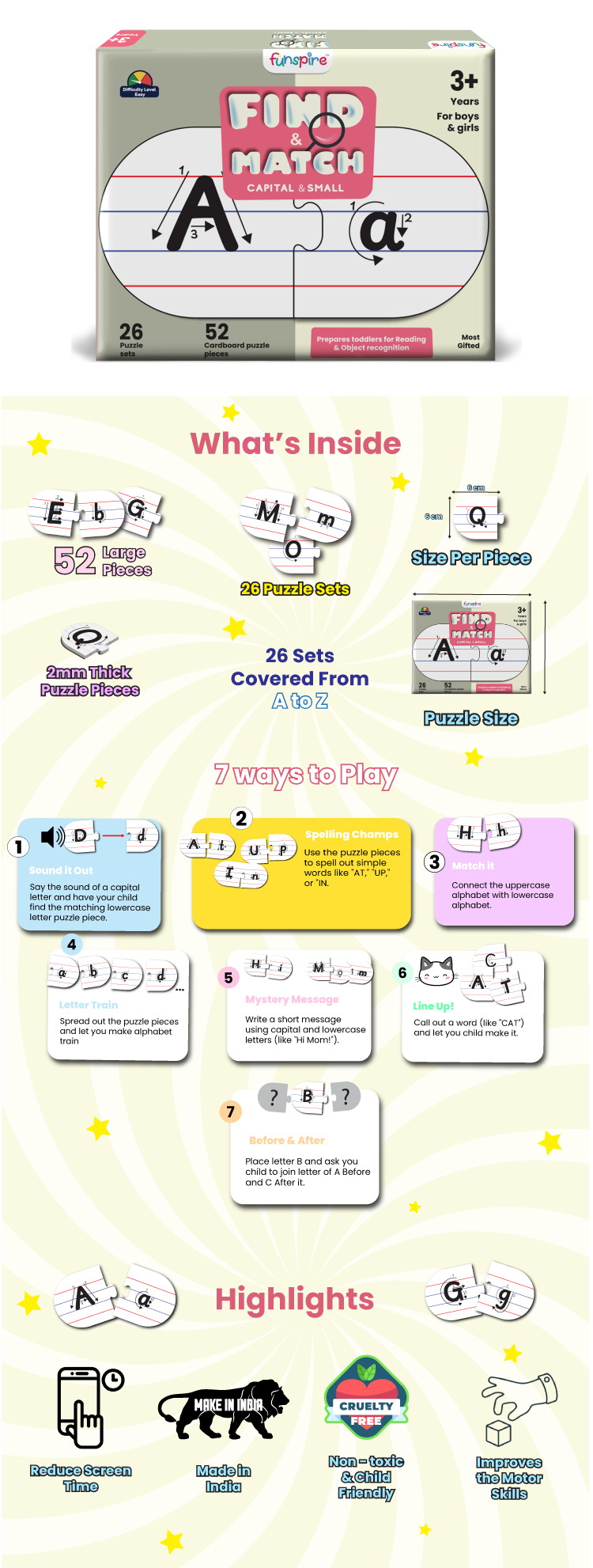 What's inside find and match puzzle
