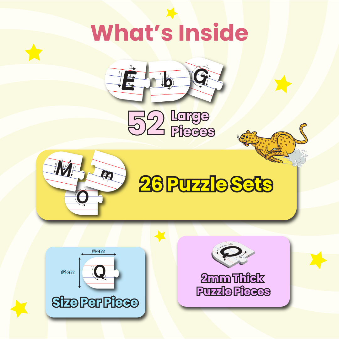 What's inside capital small letter puzzle