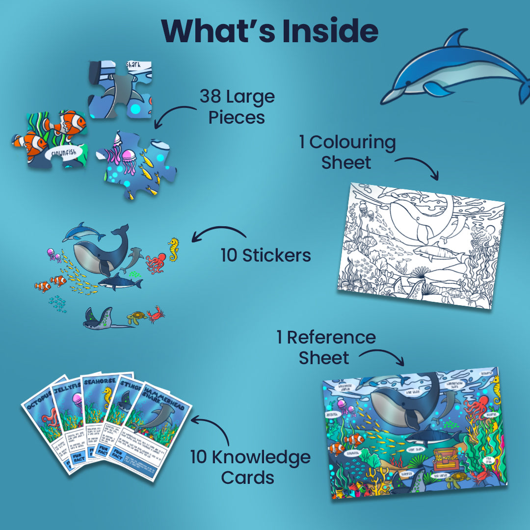 What's inside sea mystery puzzle