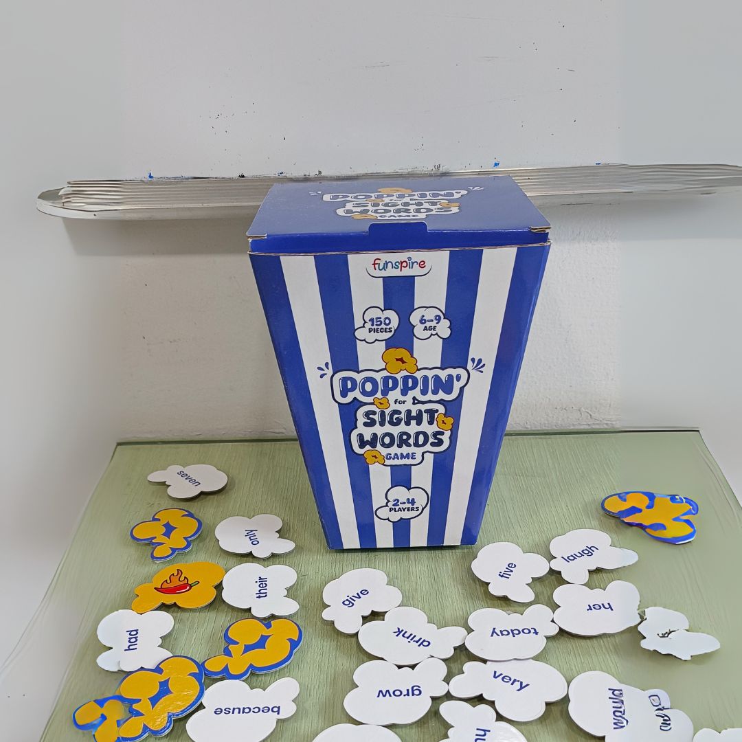 Poppin for Sight Words Game - Intermediate (Ages 6 - 9)