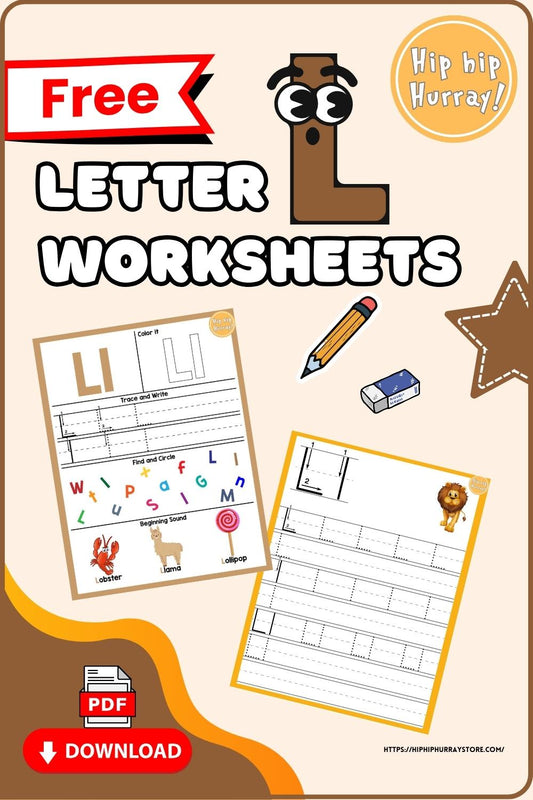 Letter L Worksheets