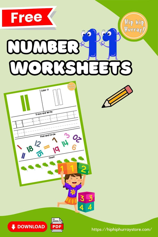 11 Number Worksheets