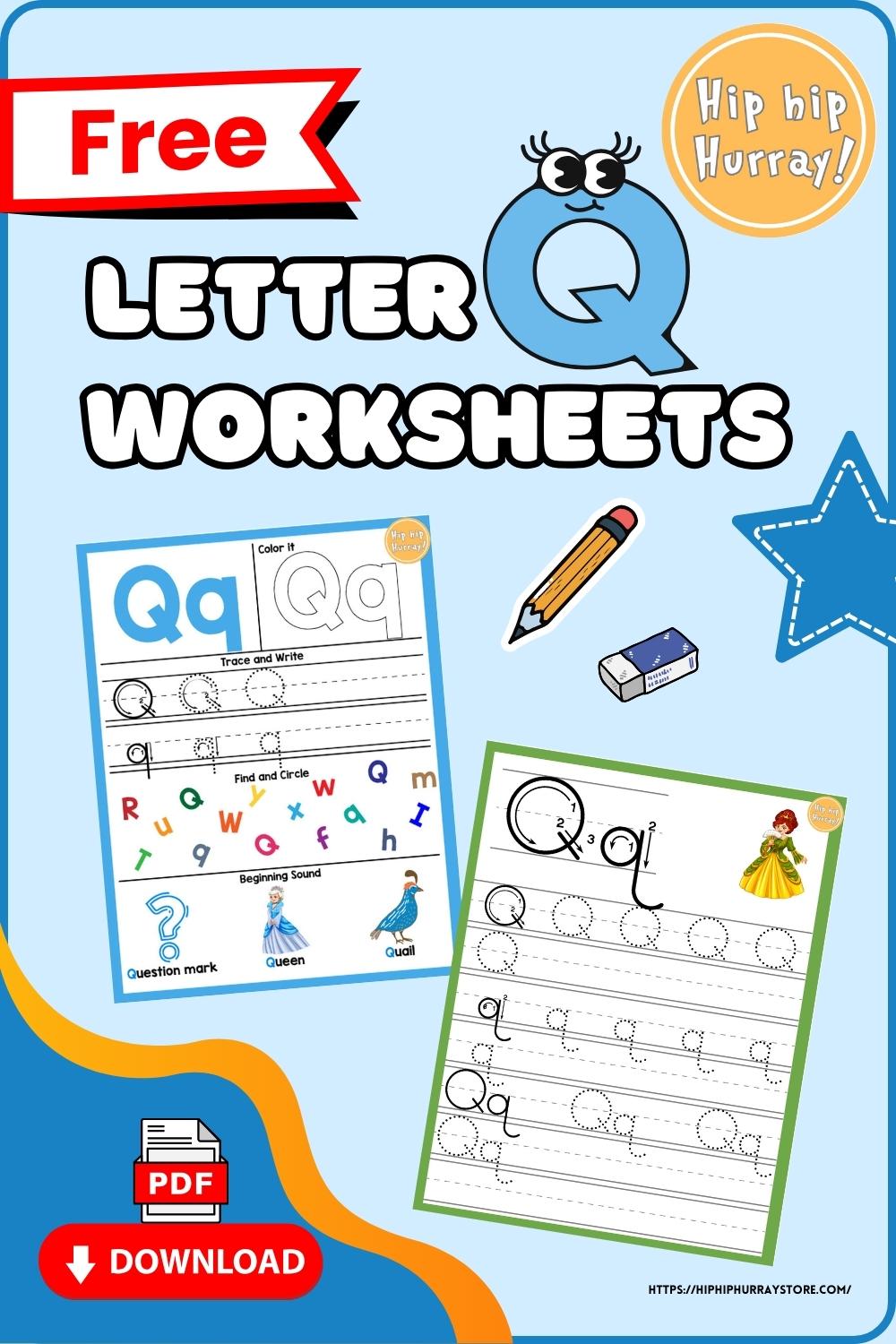 Letter Q Worksheets