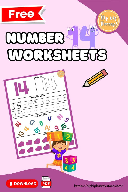 14 Number Worksheets