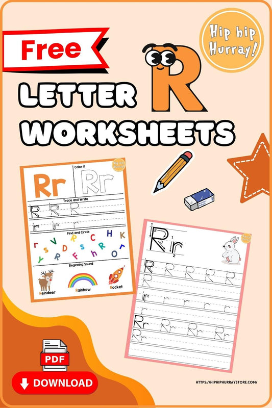 Letter R Worksheets