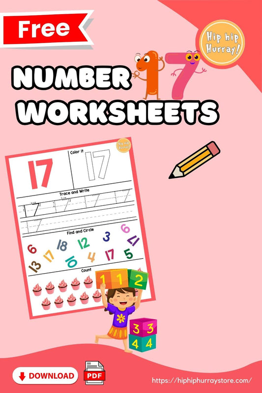 17 Number Worksheets