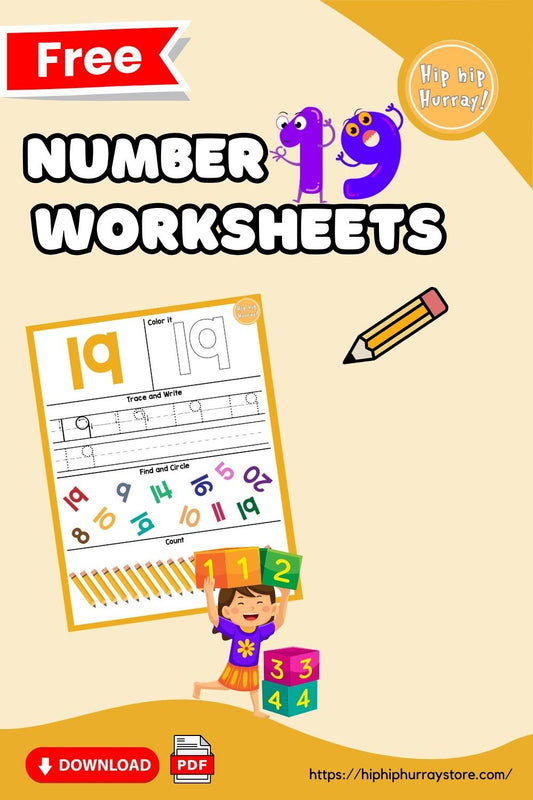 19 Number Worksheets