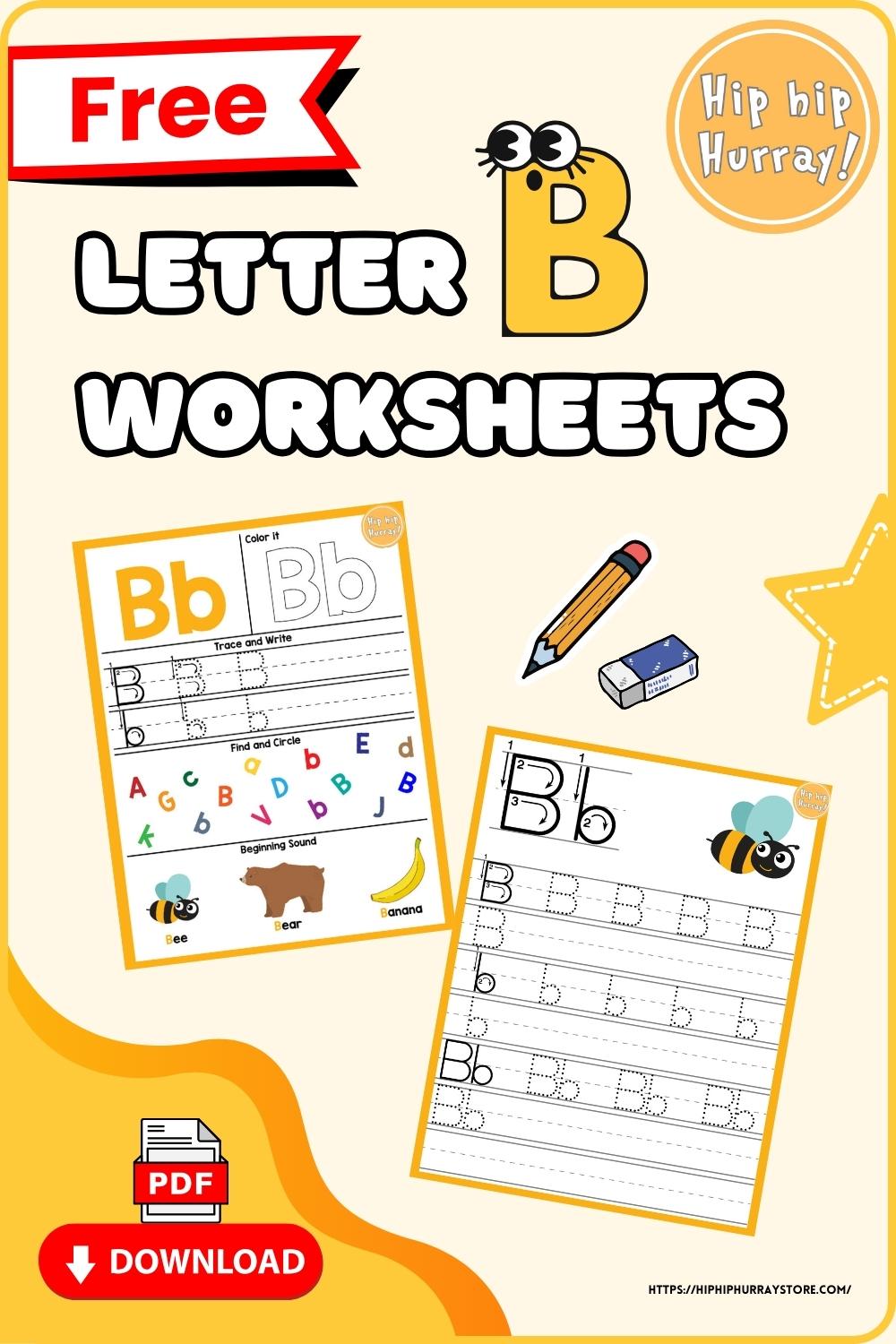 Letter B Worksheets