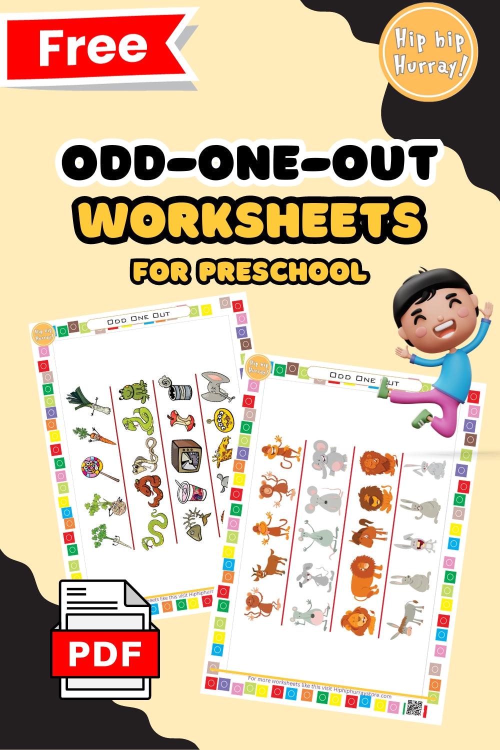 Odd-One-Out Worksheets