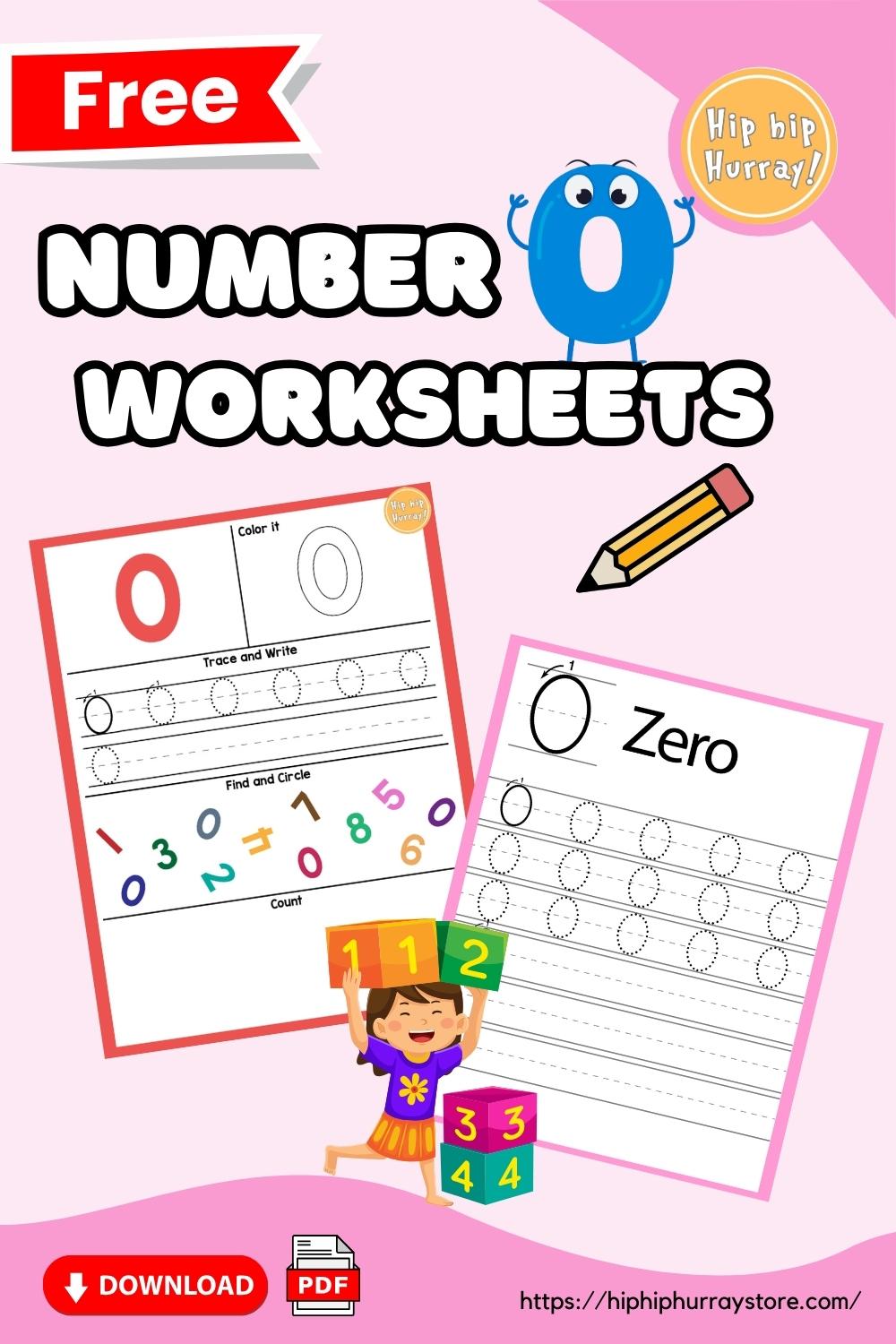 0 Number Worksheets