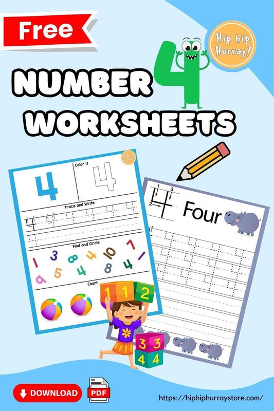 4 Number Worksheets