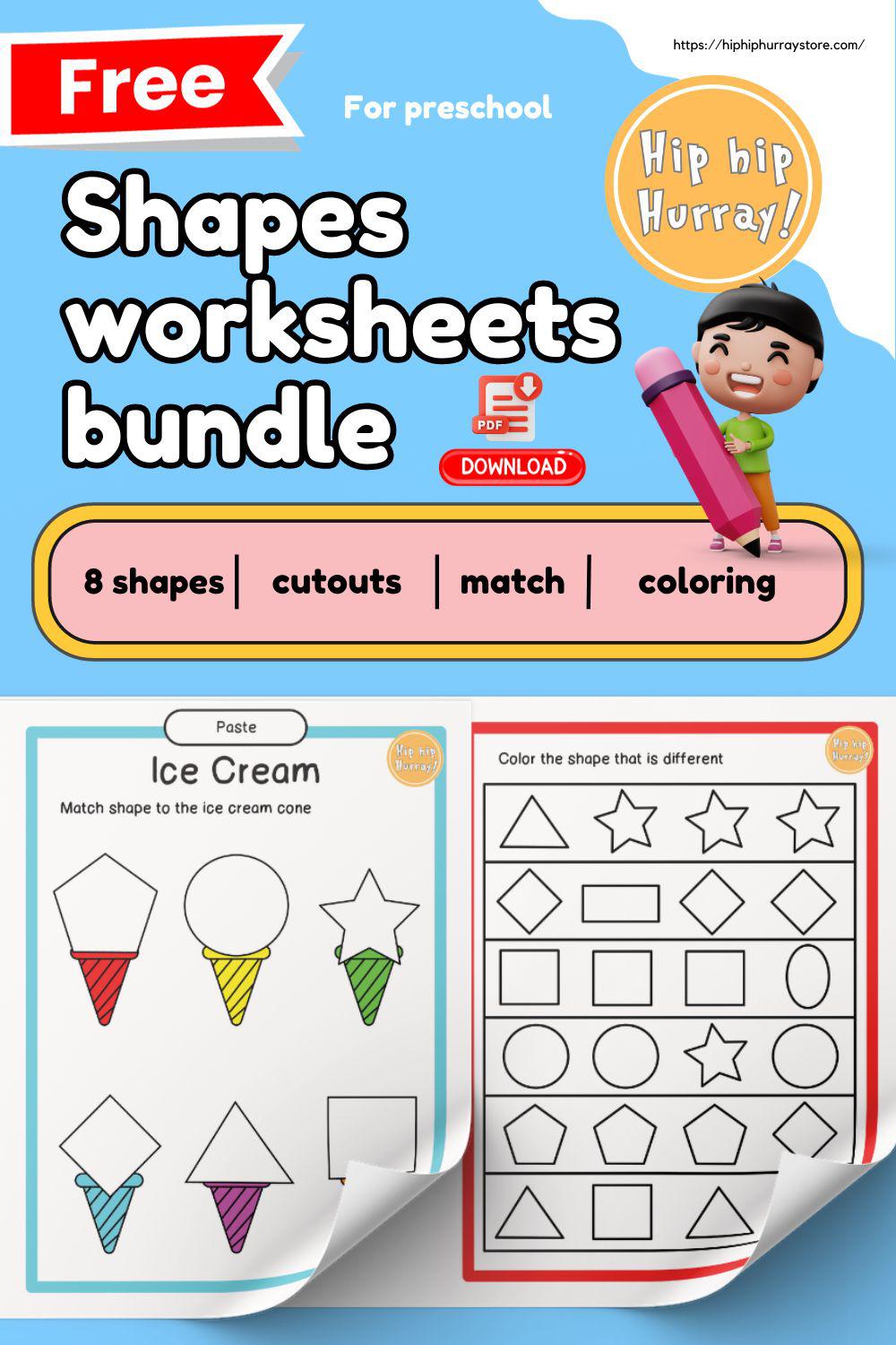 Shapes Worksheets