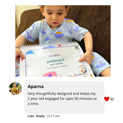 🐾 Curious Little Learner Combo (Ages 2+) - Animals + Human Body Binders