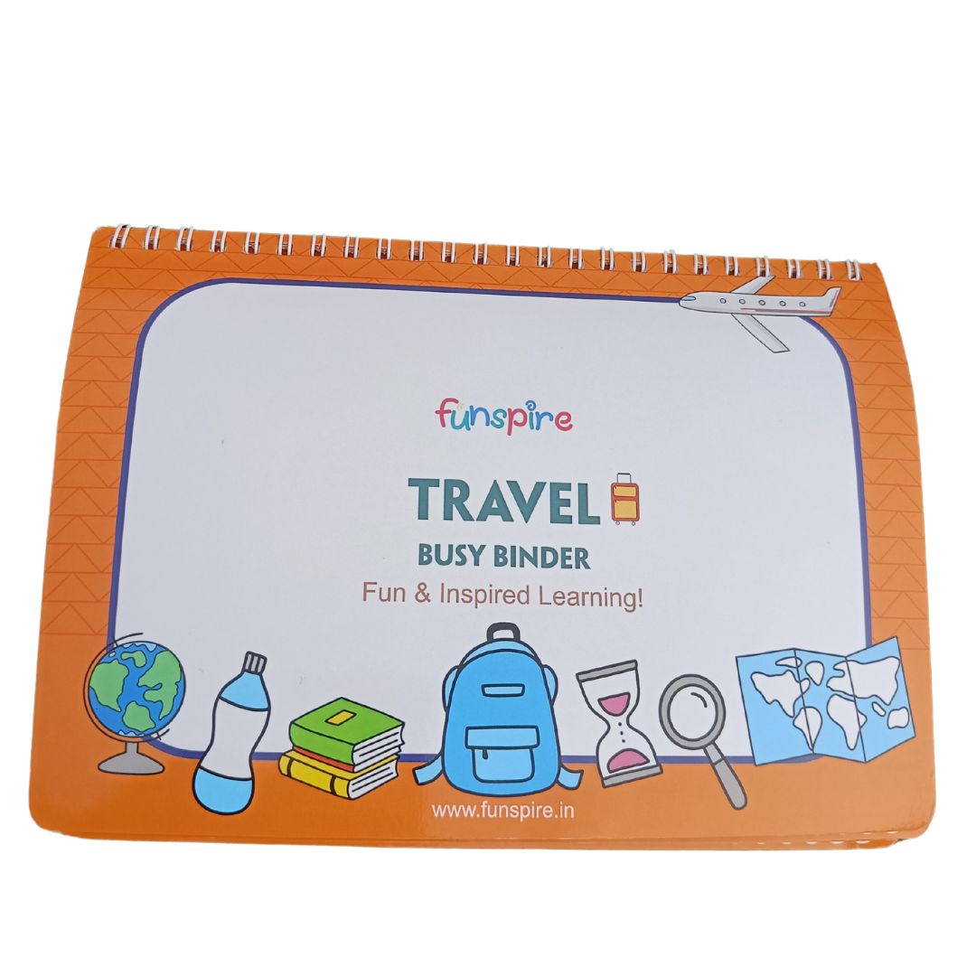 My Travel Busy Binder for Age 2+