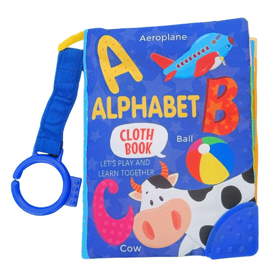 Alphabet Cloth Book for Age 0-2 Years