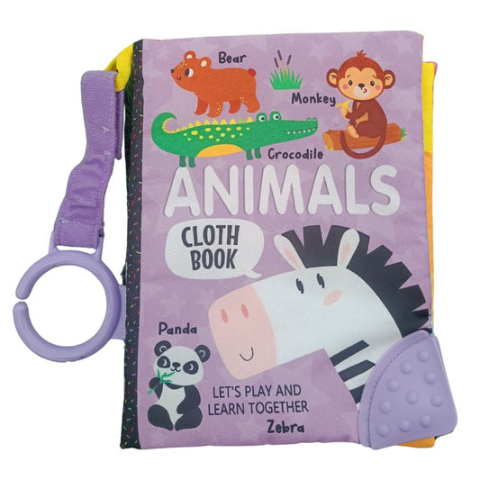 Animals Cloth Book for Age 0-2 Years