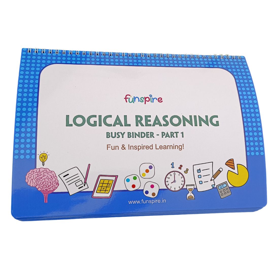 Logical Reasoning Activity Binder ( Part 1 ) for Age 2+