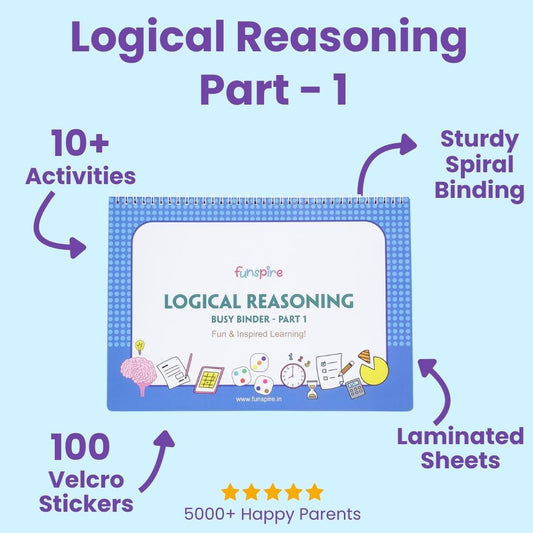 Logical Reasoning- (Part 1) -Activity Binder for Age 2+