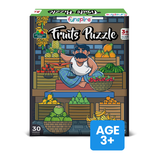 Fruits Puzzle for Age 3 + box front side