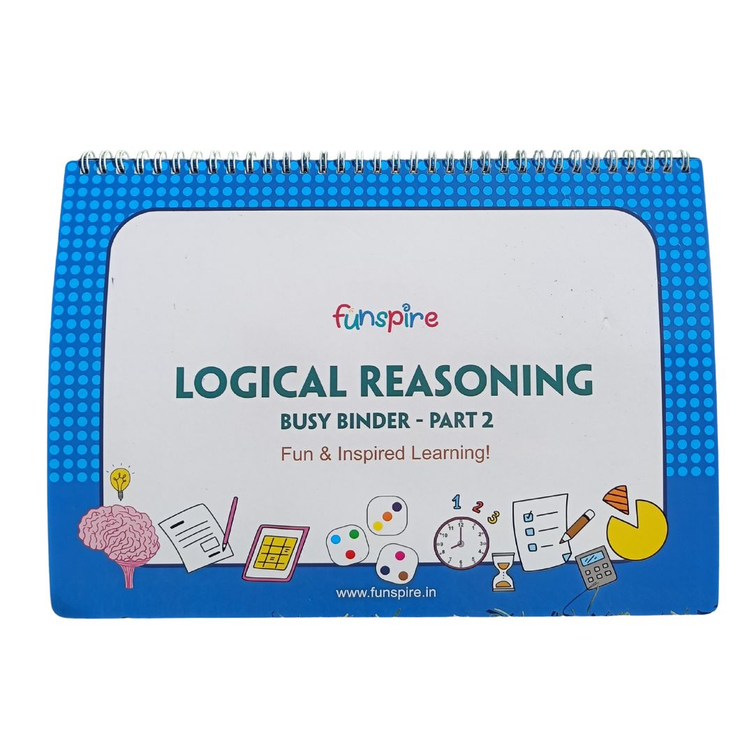 Logical Reasoning Activity Binder ( Part 2 ) for Age 3+