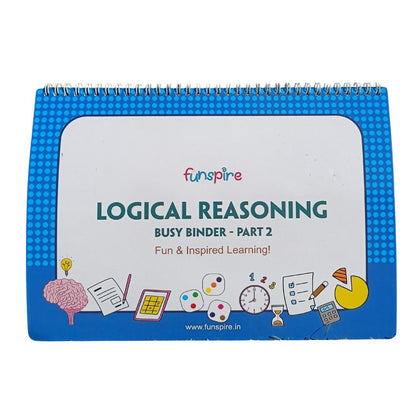 Logical Reasoning Activity Binder ( Part 2 ) for Age 3+