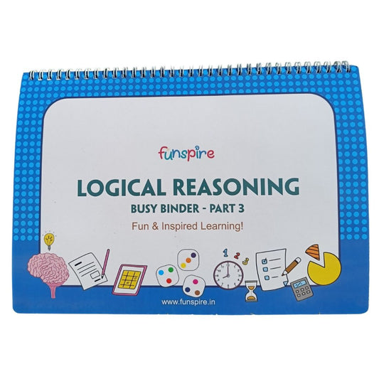 Logical Reasoning Activity Binder ( Part 3 ) for Age 3+