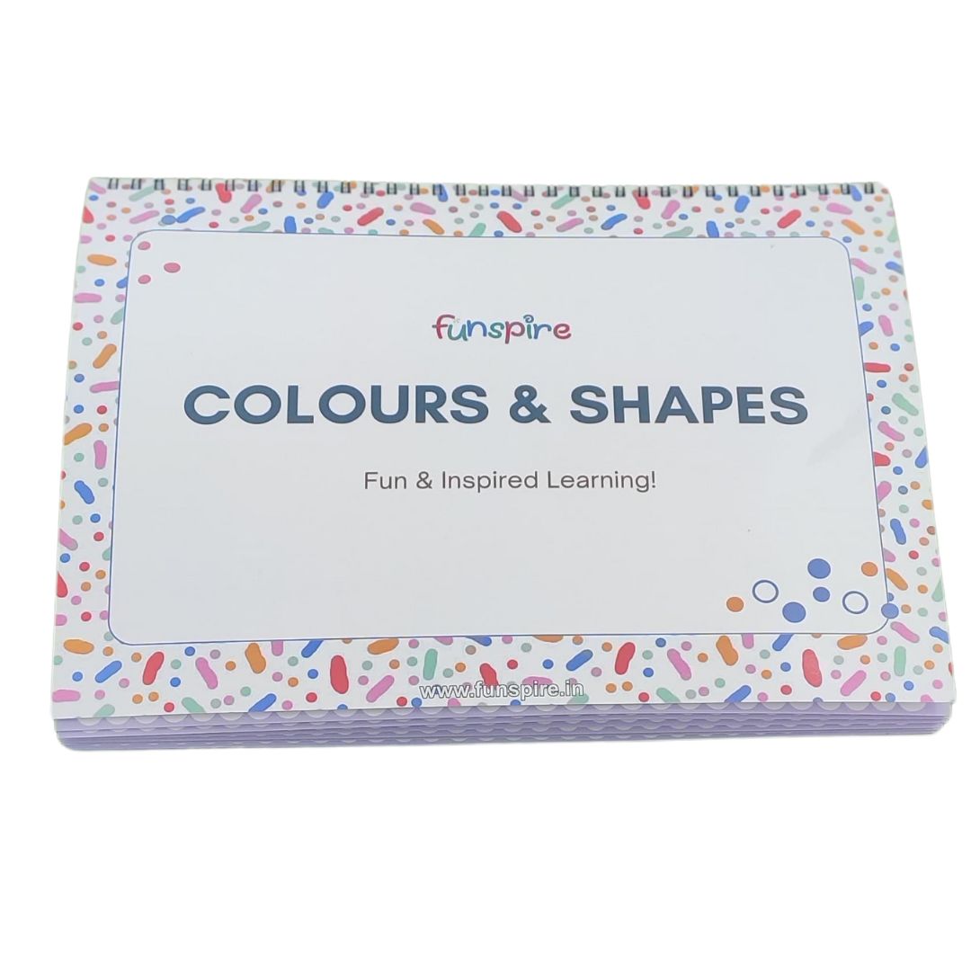 Colours & Shapes Activity Binder for Age 2+