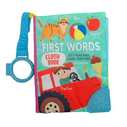 'First Words' Cloth Book for Age 0-2 Years