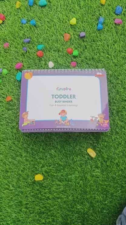 Toddler Busy Binder for Age 2+