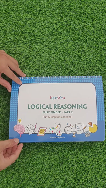 Logical Reasoning- (Part 2) Activity Binder for Age 3+