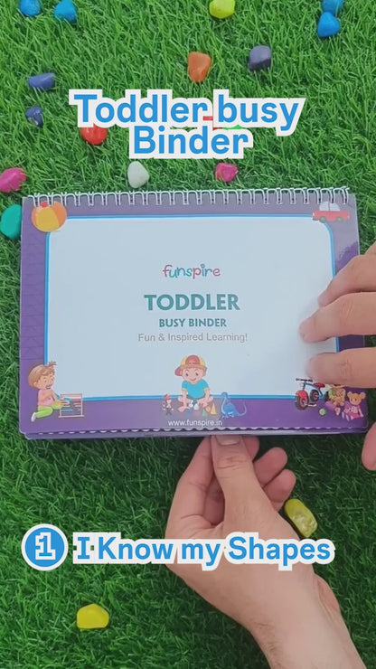 Toddler Busy Binder for Age 2+